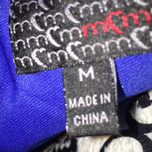 M. M. Couture | women's sequined peplum top - Picture 8 of 8